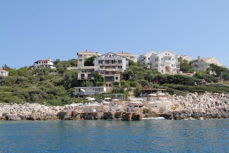 Korsan Ada Hotel Kaş Exteriör bild