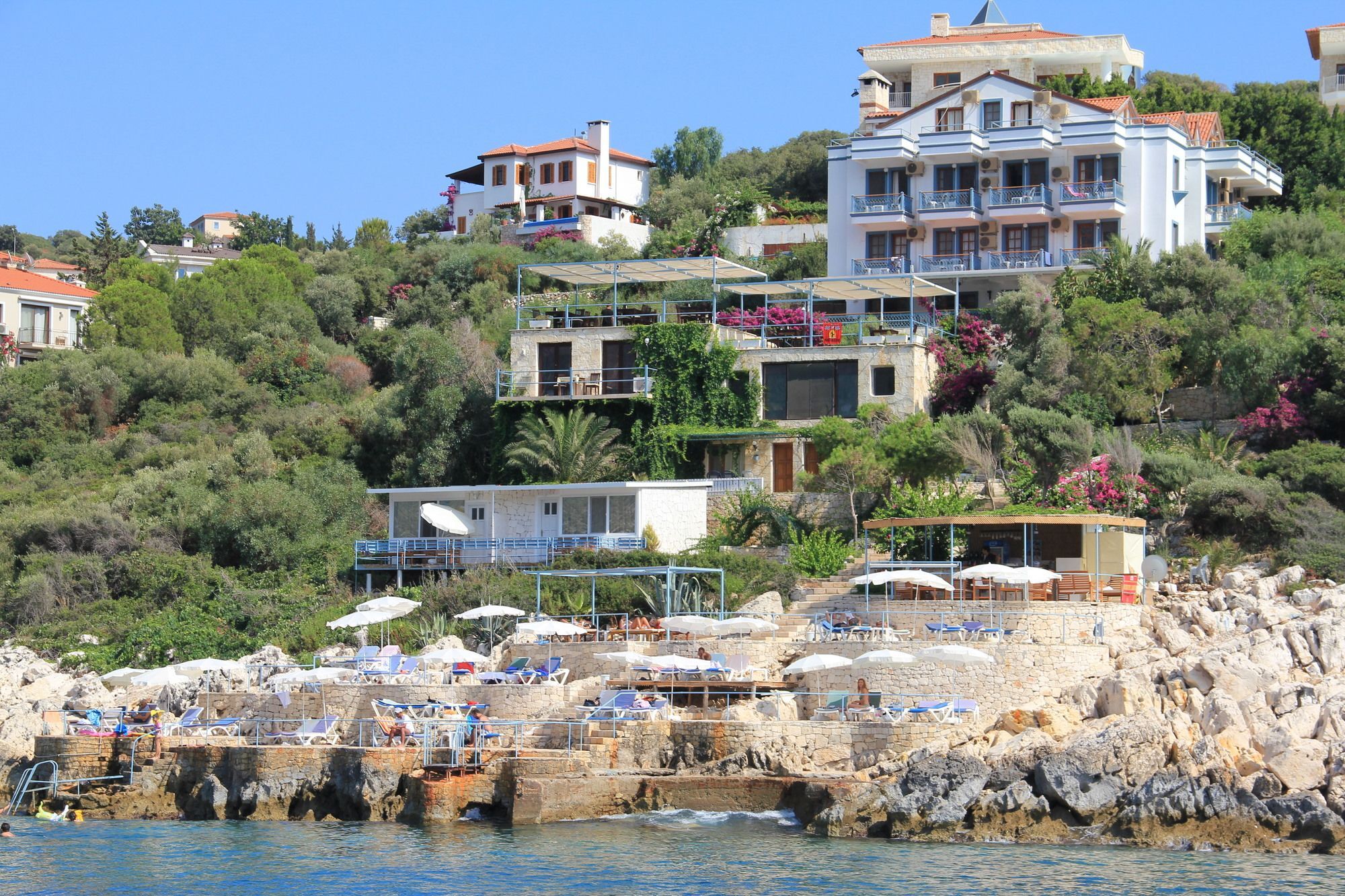Korsan Ada Hotel Kaş Exteriör bild